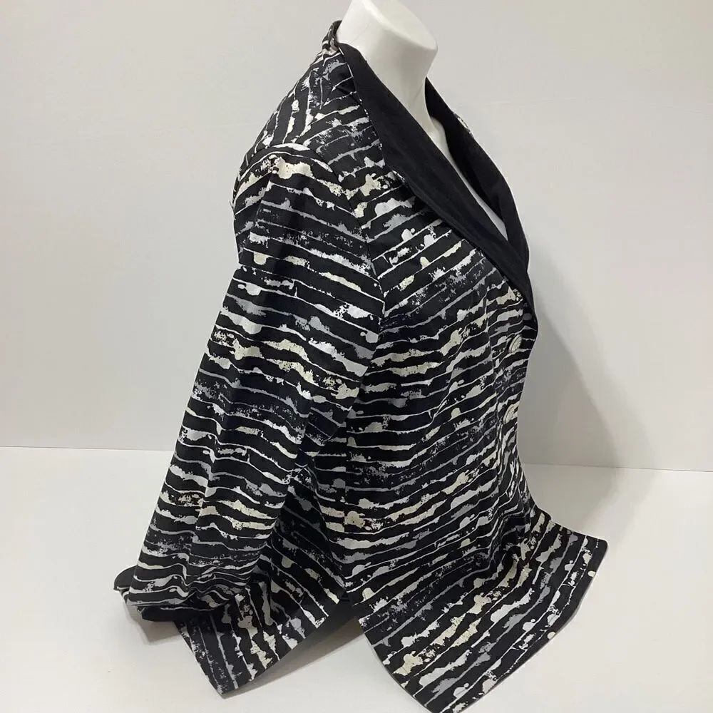 Beppa Cotton Blazer Abstract Design - Picture 6 of 6